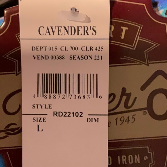 Rafter C Men’s Long Sleeve Pearl-snap Shirt - Picture 5 of 6